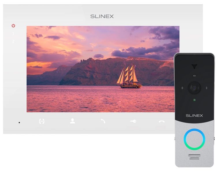Slinex ML-20HD(Black)+SQ-07MTHD(White) Комплект видеодомофона 30254 фото